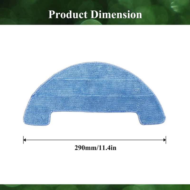 Almohadillas de repuesto para fregona M14K, compatibles con Coredy R750, R500, R550, R580, G800, G850, accesorios para Robot aspirador