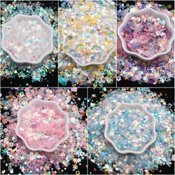 10g/50g Glitter Sequin Mix Star Heart Dot Shape Colorful Loose Sequins for Shaker Card Nail Art Scrapbook Decoration Makeup