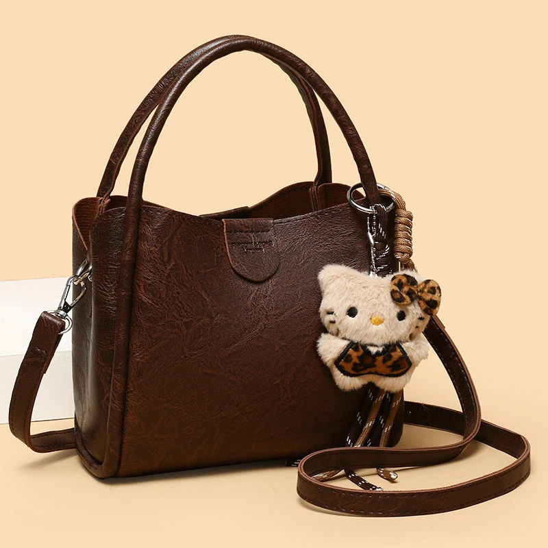 

Popular Classic Elegant Leather Hand Bags For Women Messenger Tote Luxury Famous Designer Brand Iconic