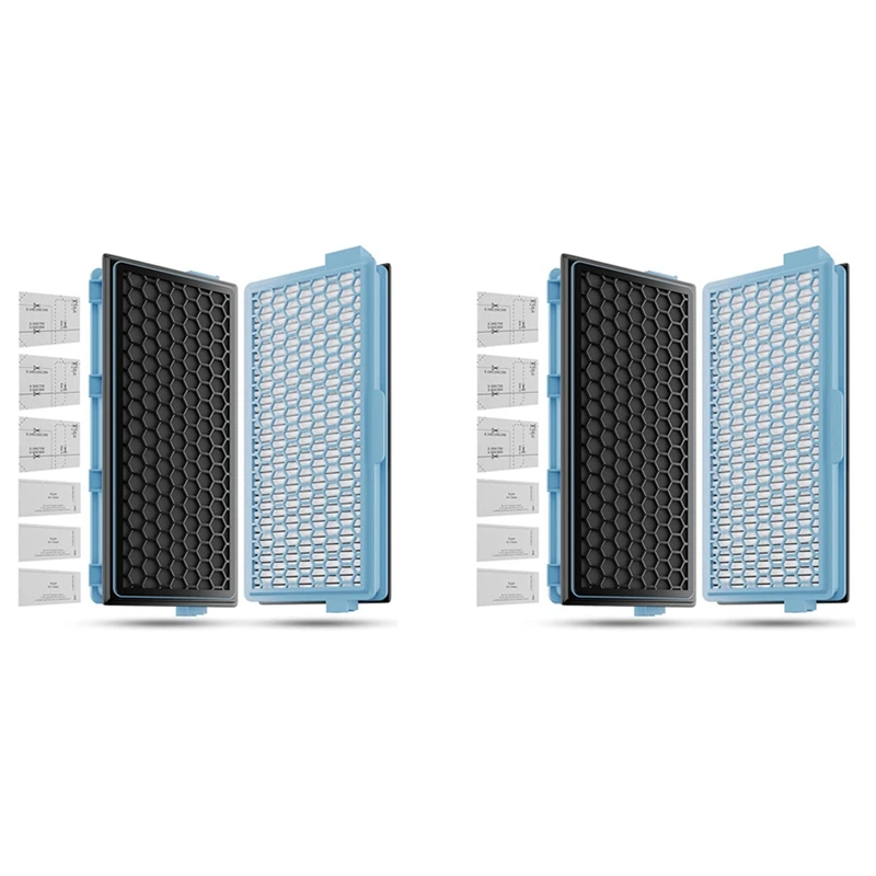 

2025-4X HEPA-фильтры для вакуумных фильтров Compact C1-C2 Complete C2-C3 S8340 + 6 фильтров для очистки воздуха + 6 моторных фильтров