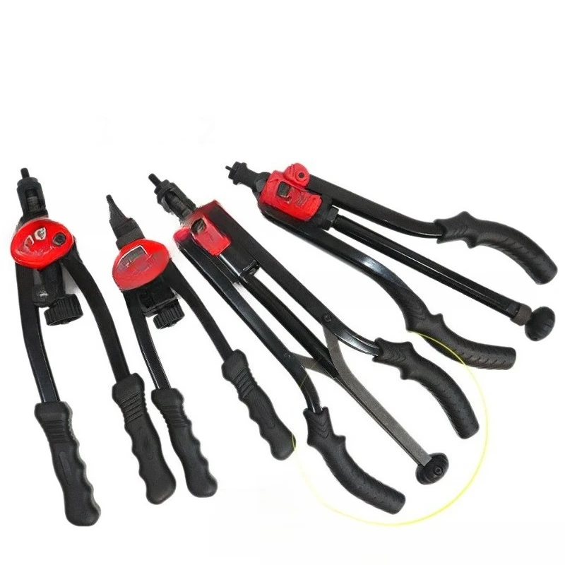 Manual rivet nut gun 606 rivet tool gun, alloy steel double handle, household rivet gun, rivet gun