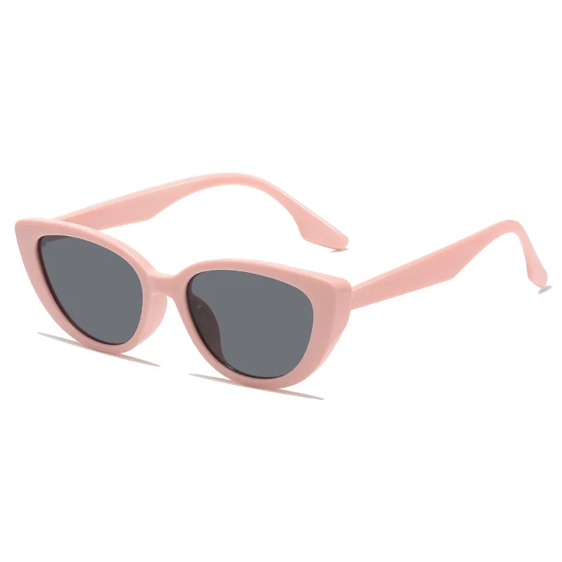 

Pink Colorful Cat Eye Shape Sunglasses Women Retro Small Frame Sun Protection SunGlasses 90s Glasses UV400 Summer Luxury Eyewear