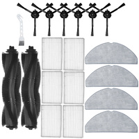 Spare Parts For Xiaomi Lydsto R1 Edge Robot Vacuum Cleaner Accessories Replacement Kit With Mian Brush Hepa Filter Mop Cloth