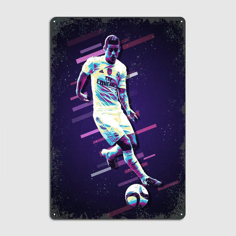 James Rodriguez Football Coffee Bar Retro Metal Signs for Pub Club Wall Decoration Home Sign Custom Metal Poster House Decor