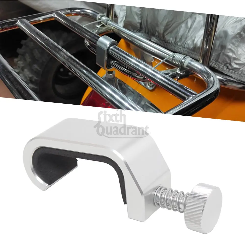 Motorcycle Luggage Rack Basket Frame Hook Crotchet Grip Adjustable For Vespa GTS LX LXV Sprint Primavera 50 125 250 300