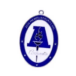 Leadership Zeta Phi Beta Sorority Group Service Shield Amicette Affiliates Archonettes Pendant