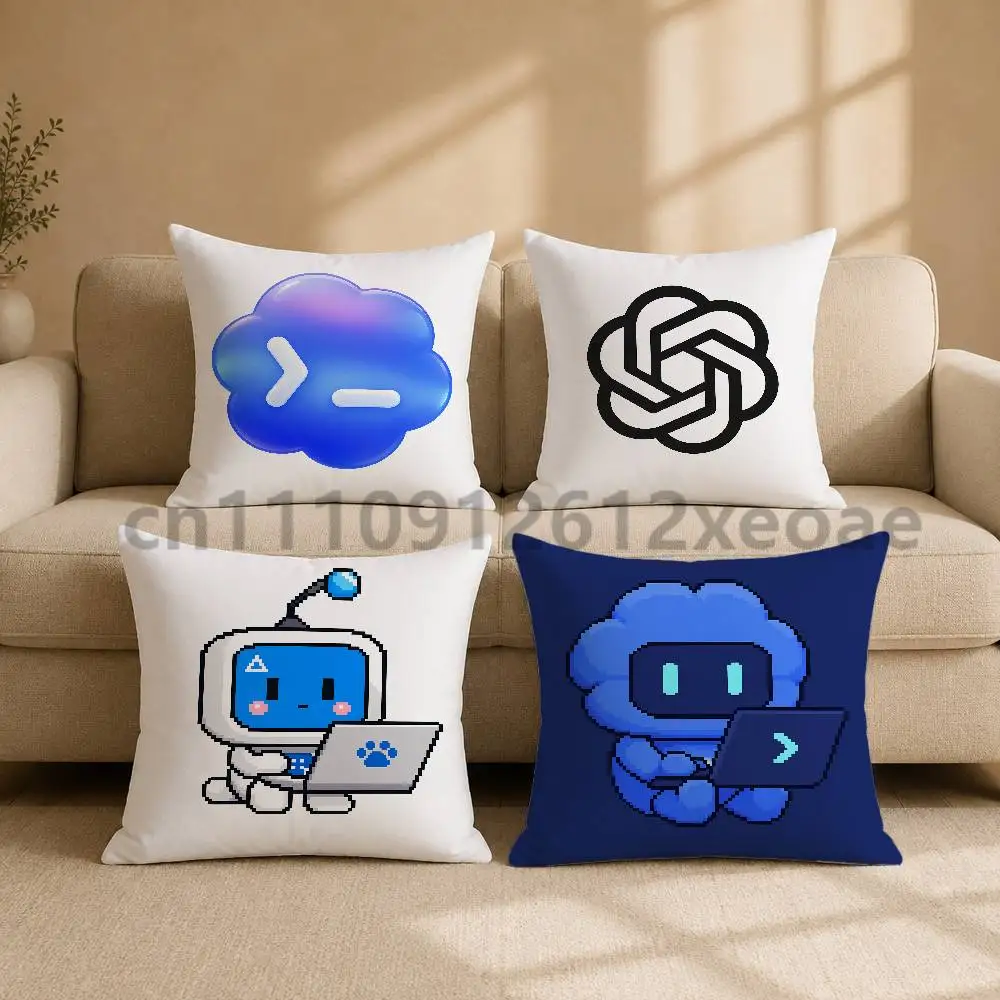 codex gpt Double-Sided Printed Pillowcase Cushion Cover for Sofa Bed Couch Living Room Home Decor