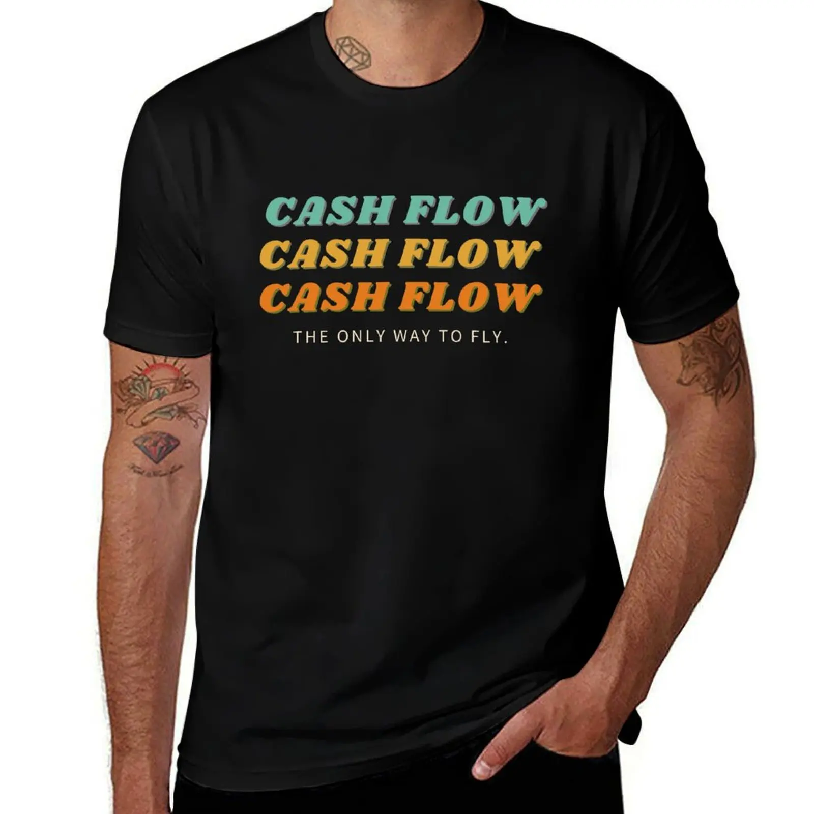 Cash Flow T-Shirt Sweat Absorbing Sports Tee Shirt T-Shirt