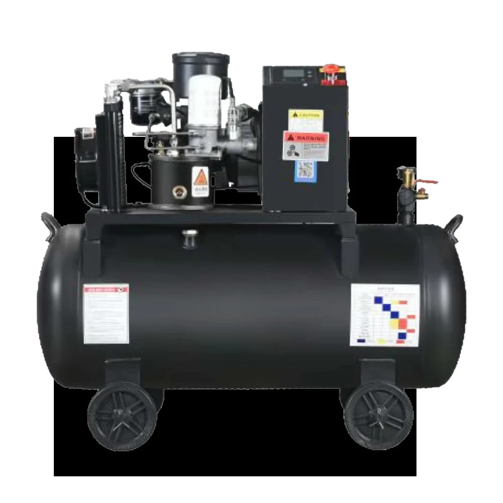 

Promotional Super Durable Ac 220V 50Hz 2.2/3/4/5.5kw 8 Bar Small Mini All-In-One Integrated Portable Air Compressors