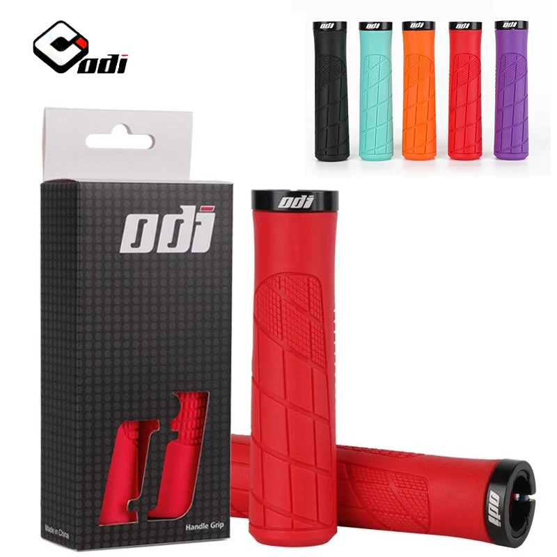 ODI Bike Grips Lock on Bicycle Handlebar Grips Soft Rubber Bike Handle Integrated MTB Grip Cover Bike Accessories