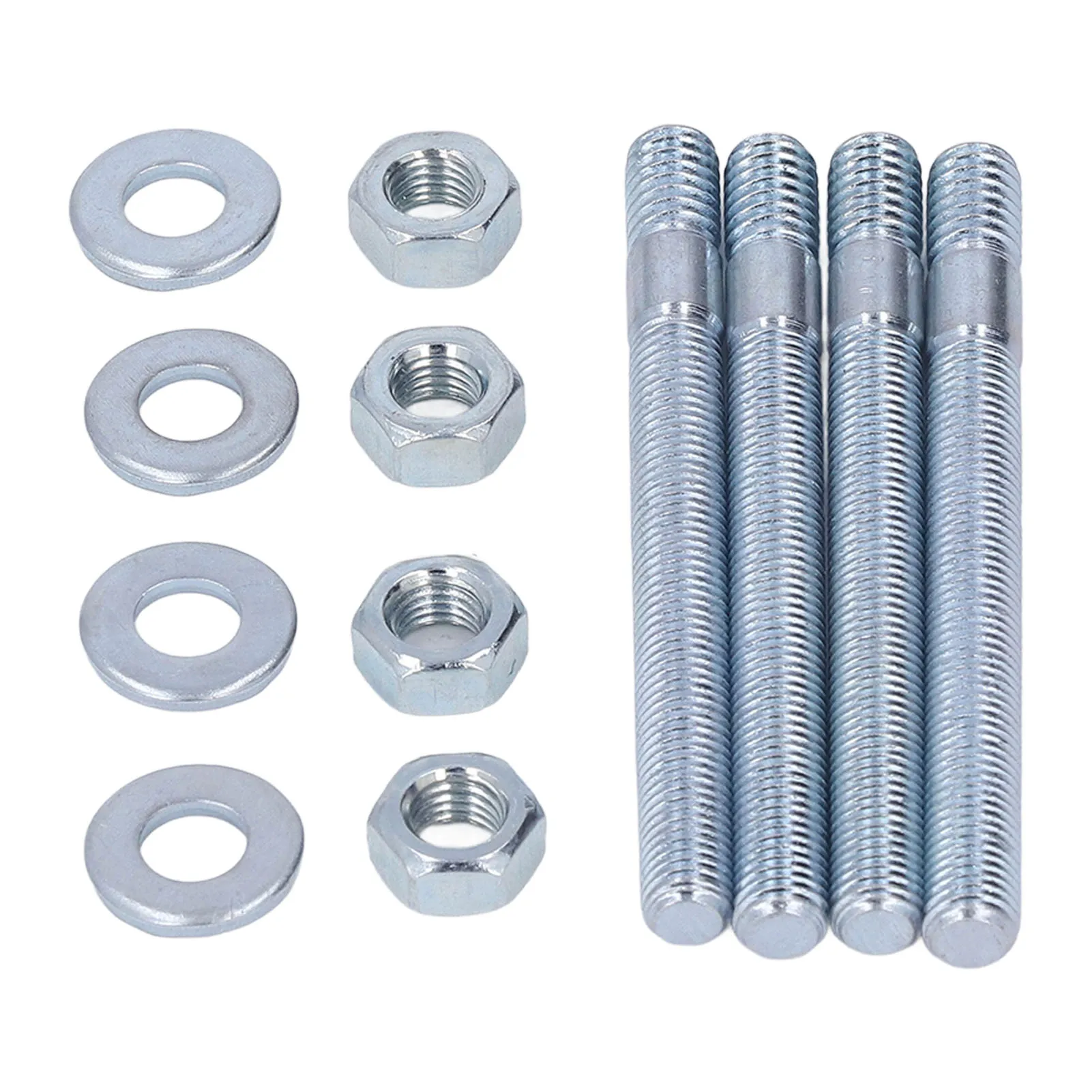 مجموعة ترصيع المكربن 3.5 بوصة مجموعة أدوات تركيب الكربوهيدرات المعدنية مع فواصل لمشعب السحب لخيوط 5/16 بوصة #6