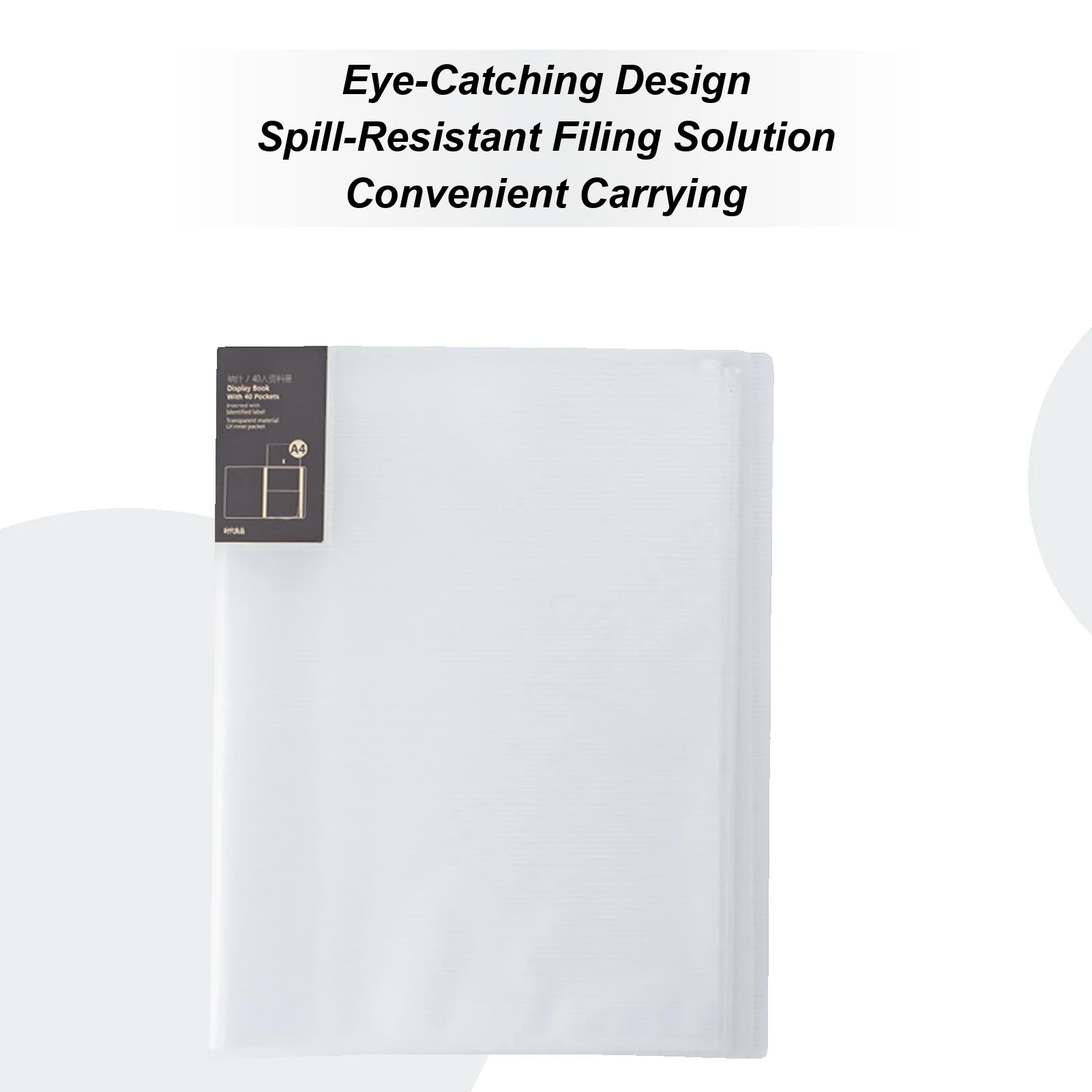 

Folders For Documents A4 Binder Holder File Organizer For Home College School Classroom Meeting Room Retail Counter Small