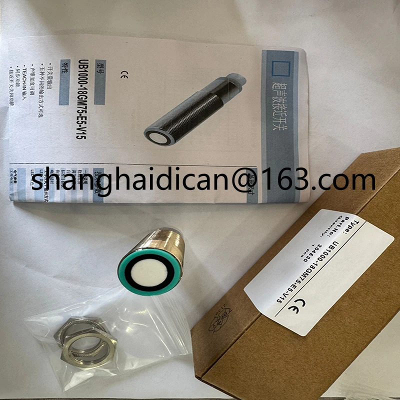 

UB1000-18GM75-E5-V15 Ultrasonic sensor physical shooting