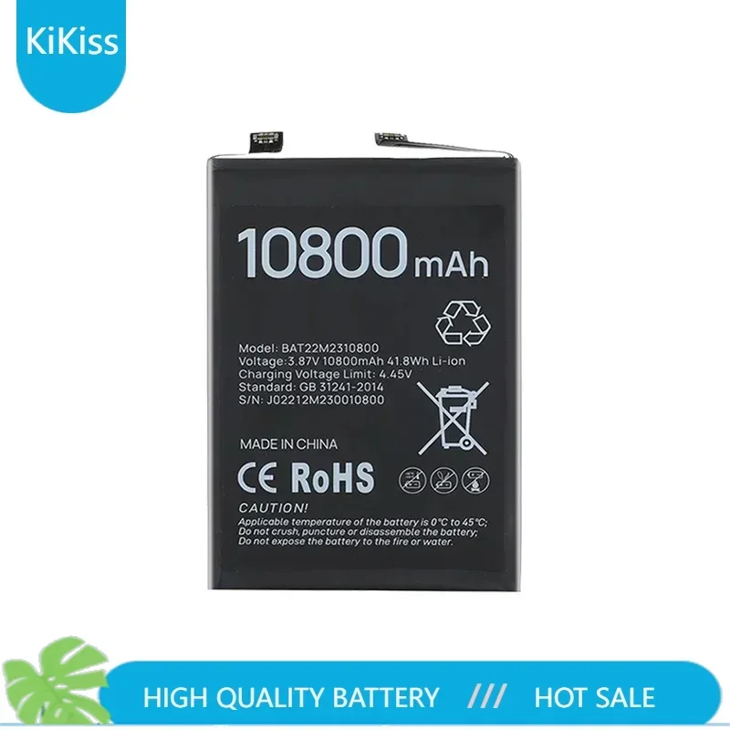 Replacement Battery BAT22M2310800 10800mAh For Doogee V30 Portable batteries