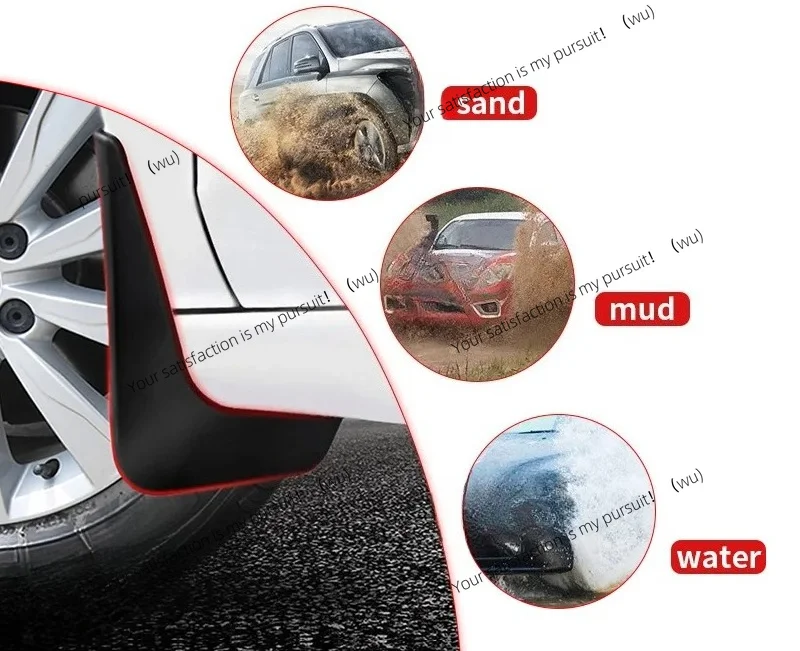 For Chery eQ7 2023 2024 2025 Mud Flaps Car Splash Guards Fender Protector 4pcs Mudguards Accessories