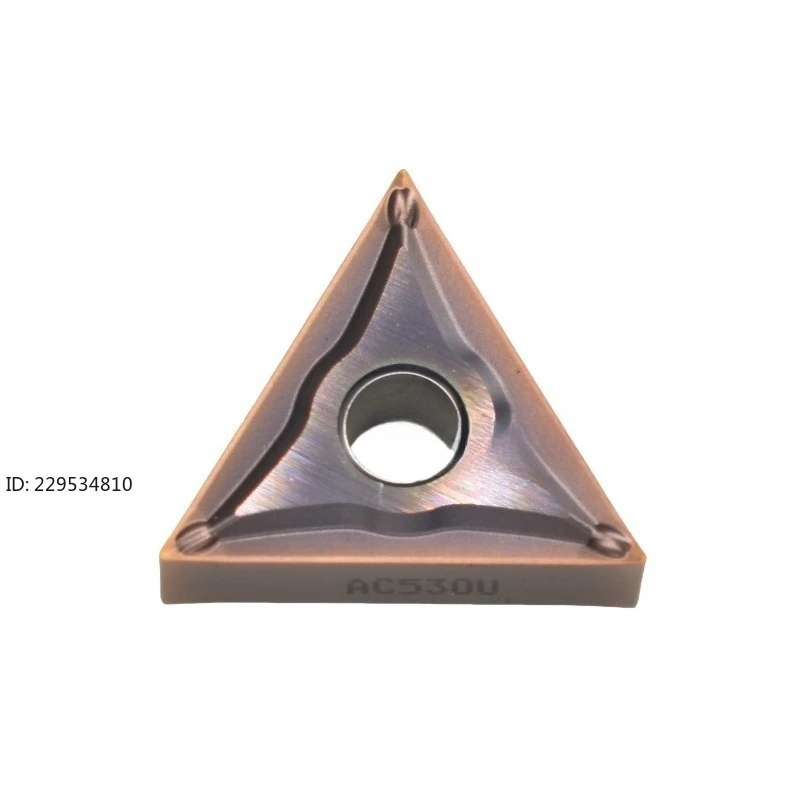 Triangle 0.2 angle stainless steel numerical control blade TNMG160402N-SU AC530U