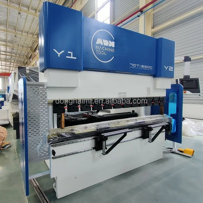 70T 2500 Bending Hine Hydraulic CNC Press Brake For Sheet Metal Plate MS SS Aluminum