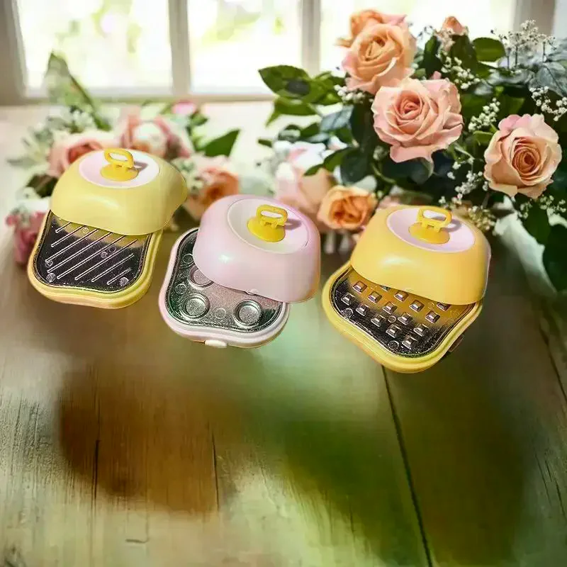 Conjunto de jogo de cozinha para casa de bonecas em escala 1/12 em miniatura - máquina de fritar e brinquedo de ovo