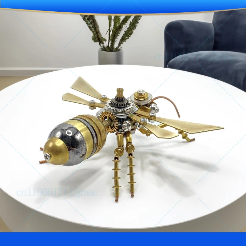 Steampunk mechanical insects ants tabletop ornaments decorative metal creative handicrafts personalized gifts