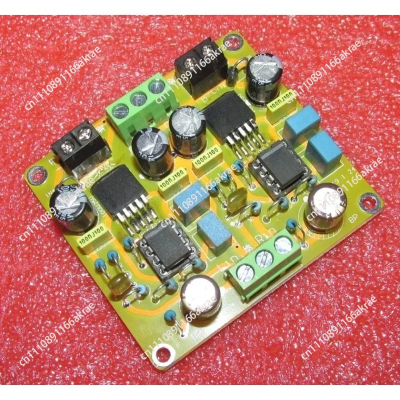 for AD826 + LME49600 High Performance  Current Audio Amplification Buffer Board Headphone Amplifier  Front Stage Board LG-160