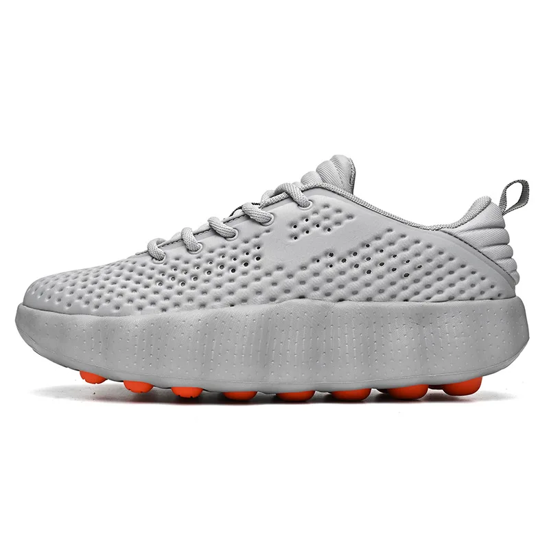 Men's Comfortable Casual Sneakers with Foot Sensing Massage Technology Women's Sports Breathable Lightweight Training Shoes