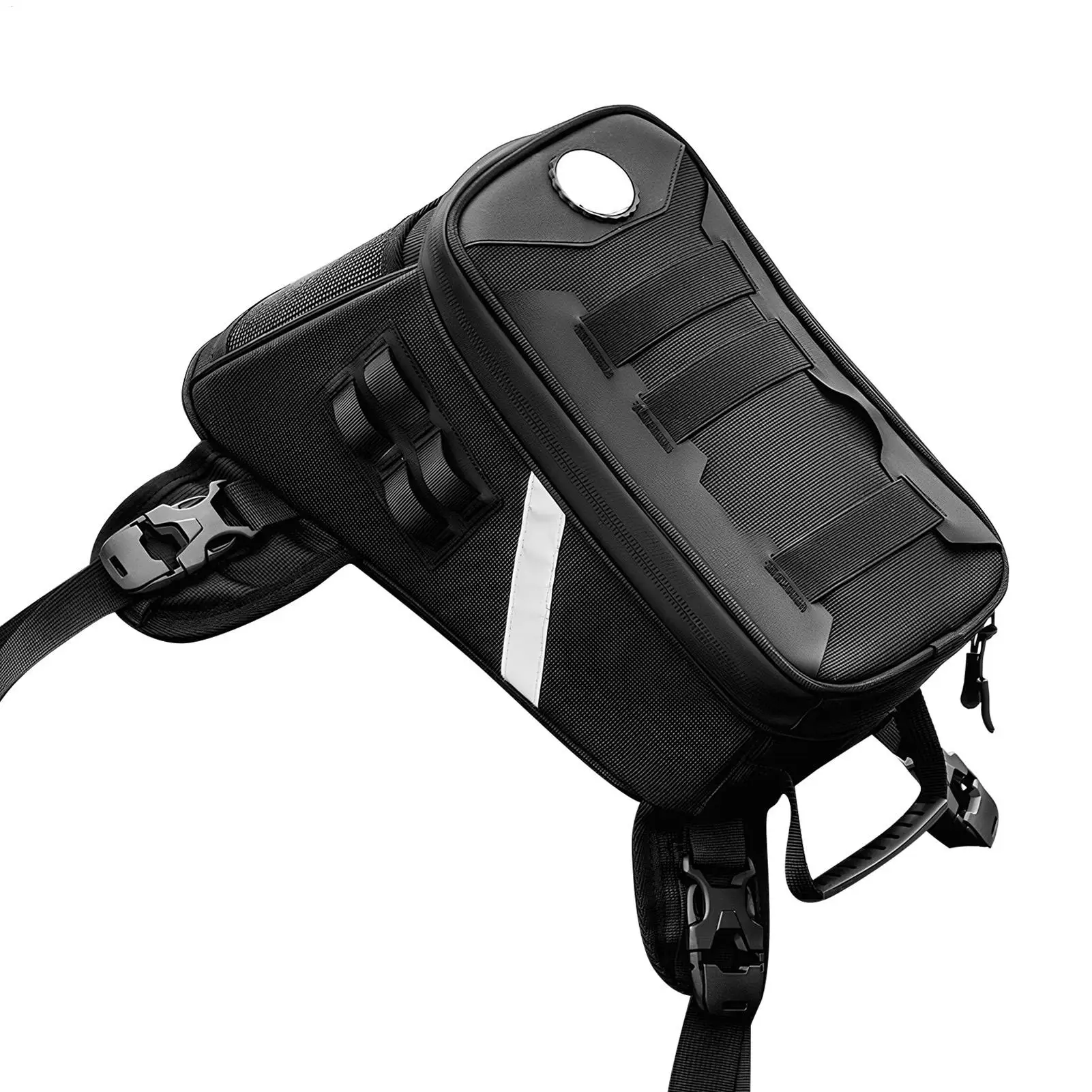 

5L Portable Motorcycle Fuel Tank Bag Universal Motorbike Riding Cycling Tool Backpack Anti-Slip Reflective ATV tank bag