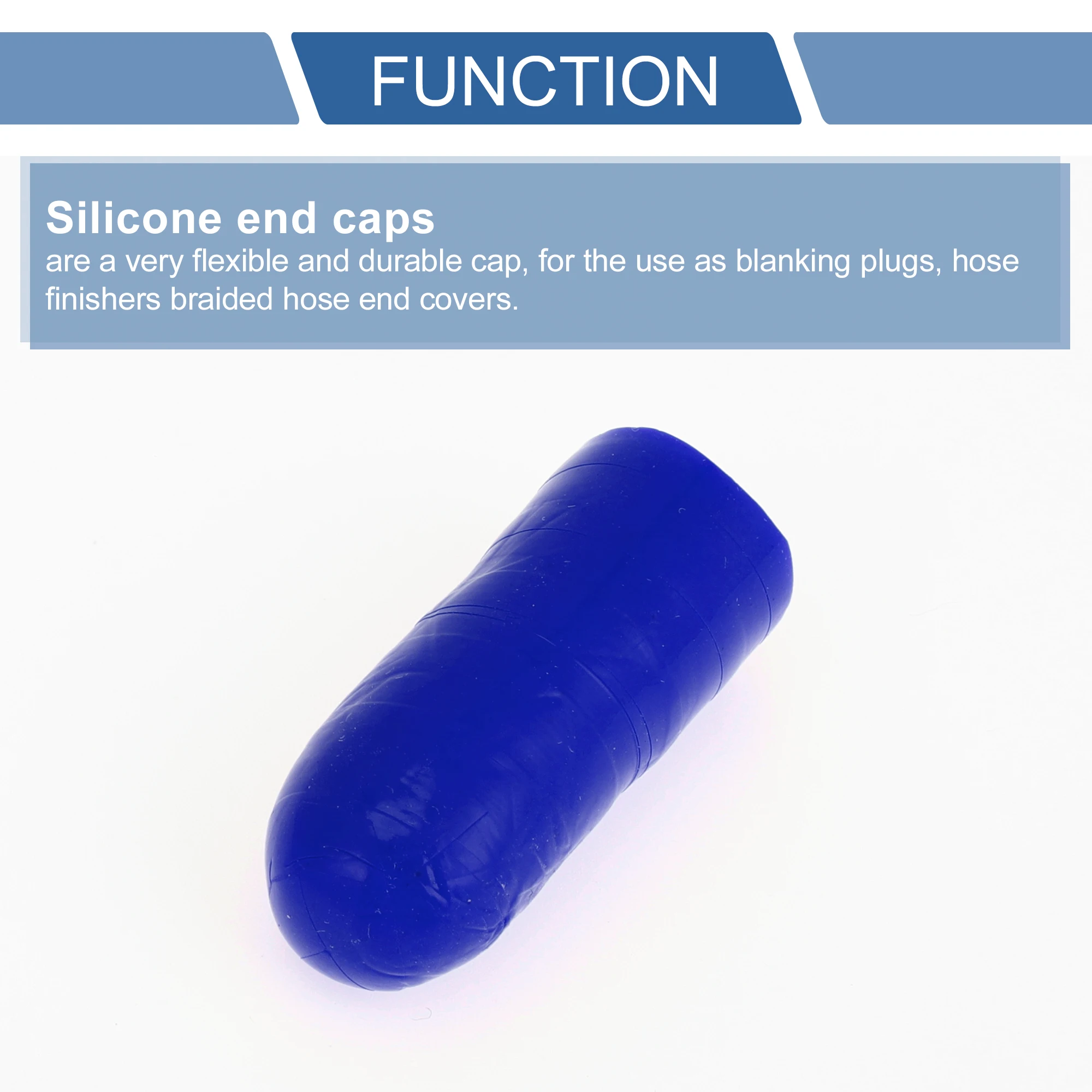 UXCELL 6/8/10/12/14/16/18/20/22/25/28/30/32/35/38/40 مللي متر ID سيارة خرطوم السيليكون نهاية عززت تقطيع غطاء اكسسوارات السيارات #4