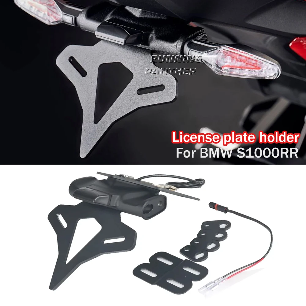 

For BMW S1000R S1000 R M1000R M 1000 R S1000RR s1000rr Tail Tidy Fender LED Light Motorcycle Accessories License Plate Holder