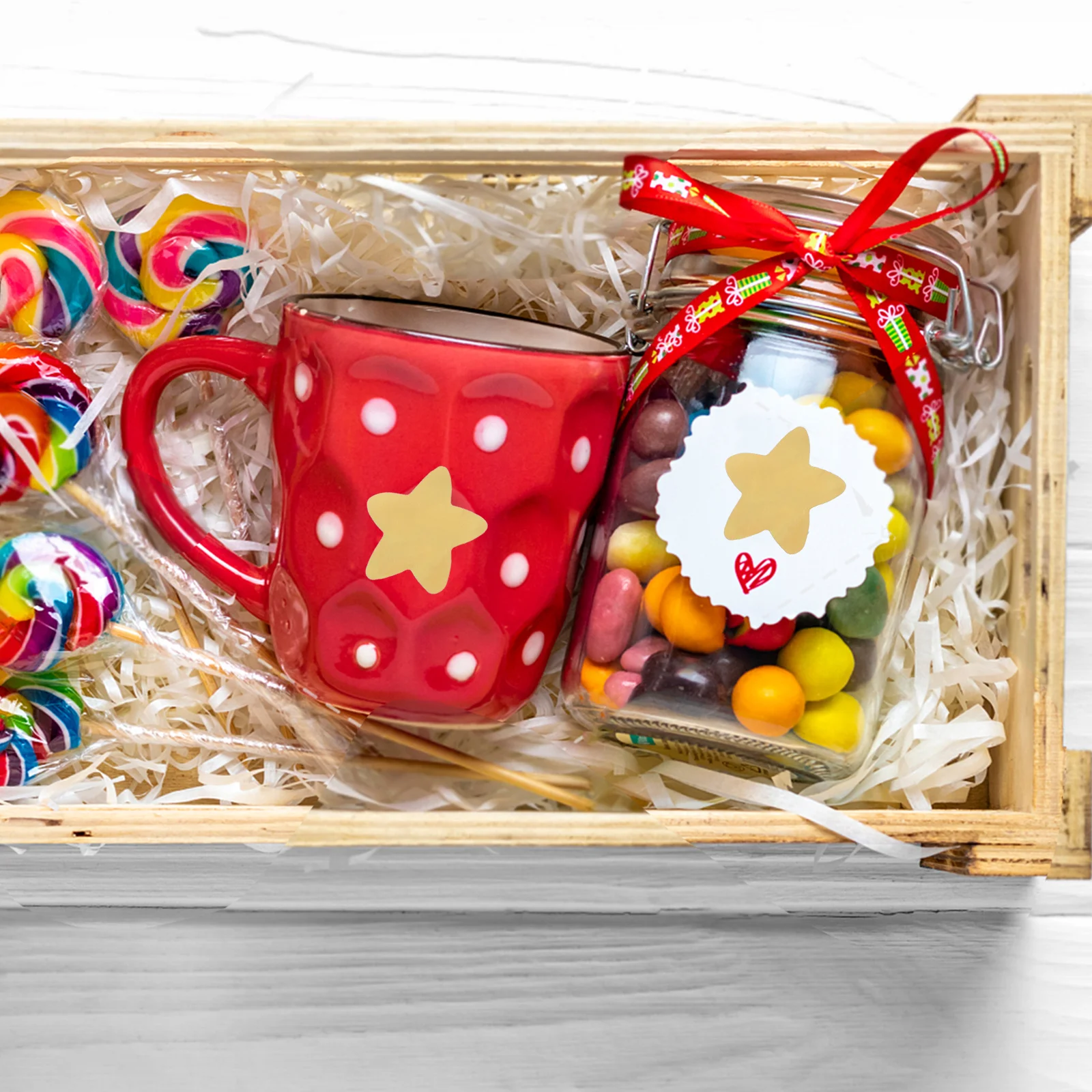 

100 Sealing Label Stickers Waterproof Clear Adhesive Packing Tags for Food Bags Gift Wrapping Mailing Envelope Tags