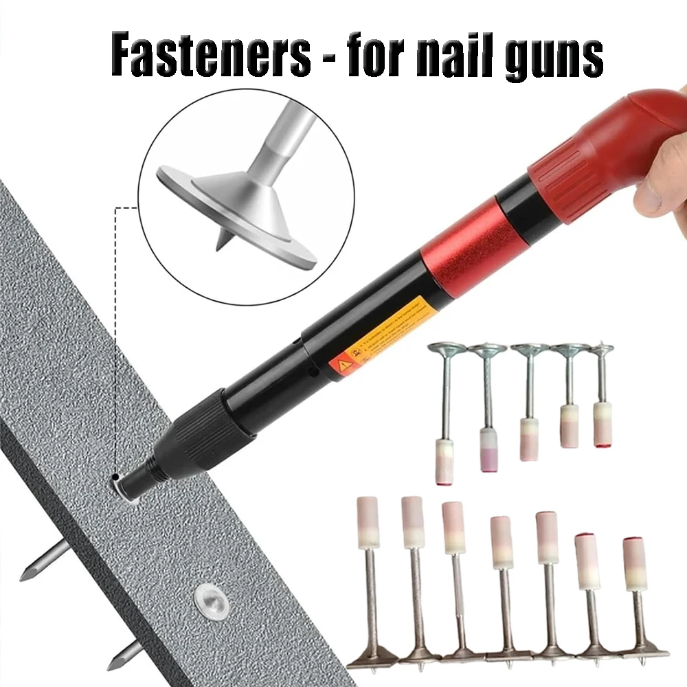 

100 шт. крепежных гвоздей-пистолетов для труб, круглые, для электромонтажных работ, специальные крепления для трубопроводов