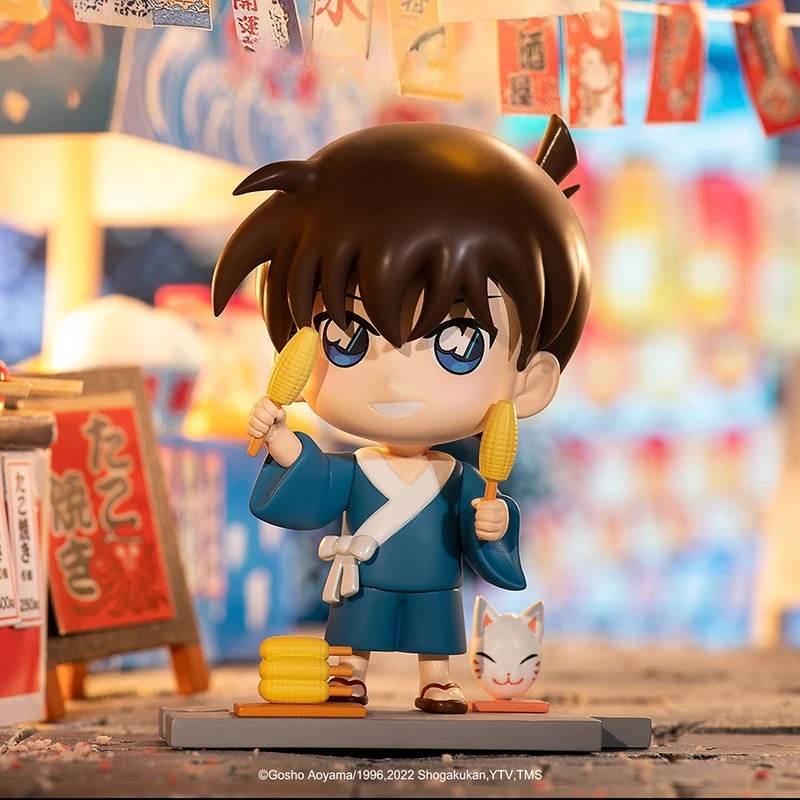 

Conan Edogawa Kudou Shinichi film and television peripherals cute figure blind box study bedroom personalized desktop ornaments