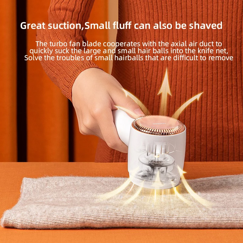 New Suction Wool Ball Trimmer Removes Lint Remove Pellet Spool Machine Eliminator Electric Remover Clothing Clothes Fluff