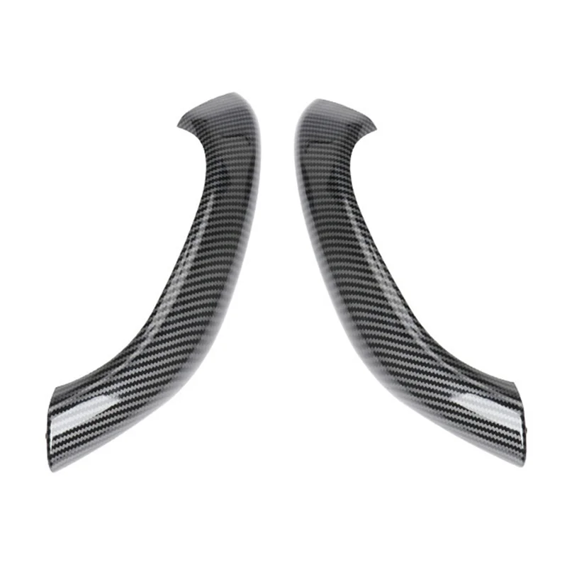 

Car Interior Door Pull Handle Outer Cover Trim for X1 X2 F48 F49 F39 2016-2020 51417417513(Carbon Fiber Pattern)