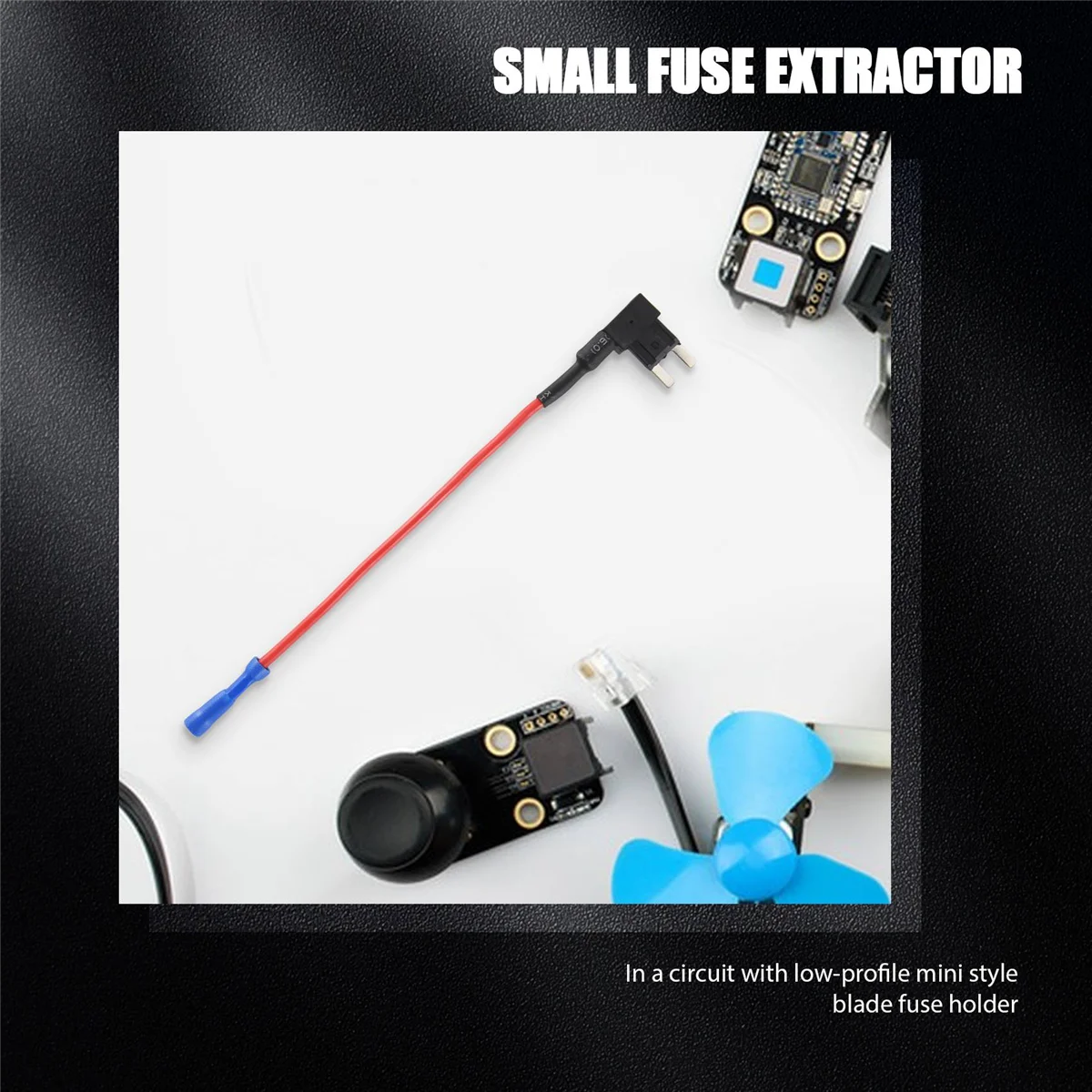 2-Insert blade fuse adapter voltage tap for Automotive Fuses APS ATT Mini low profile YDH