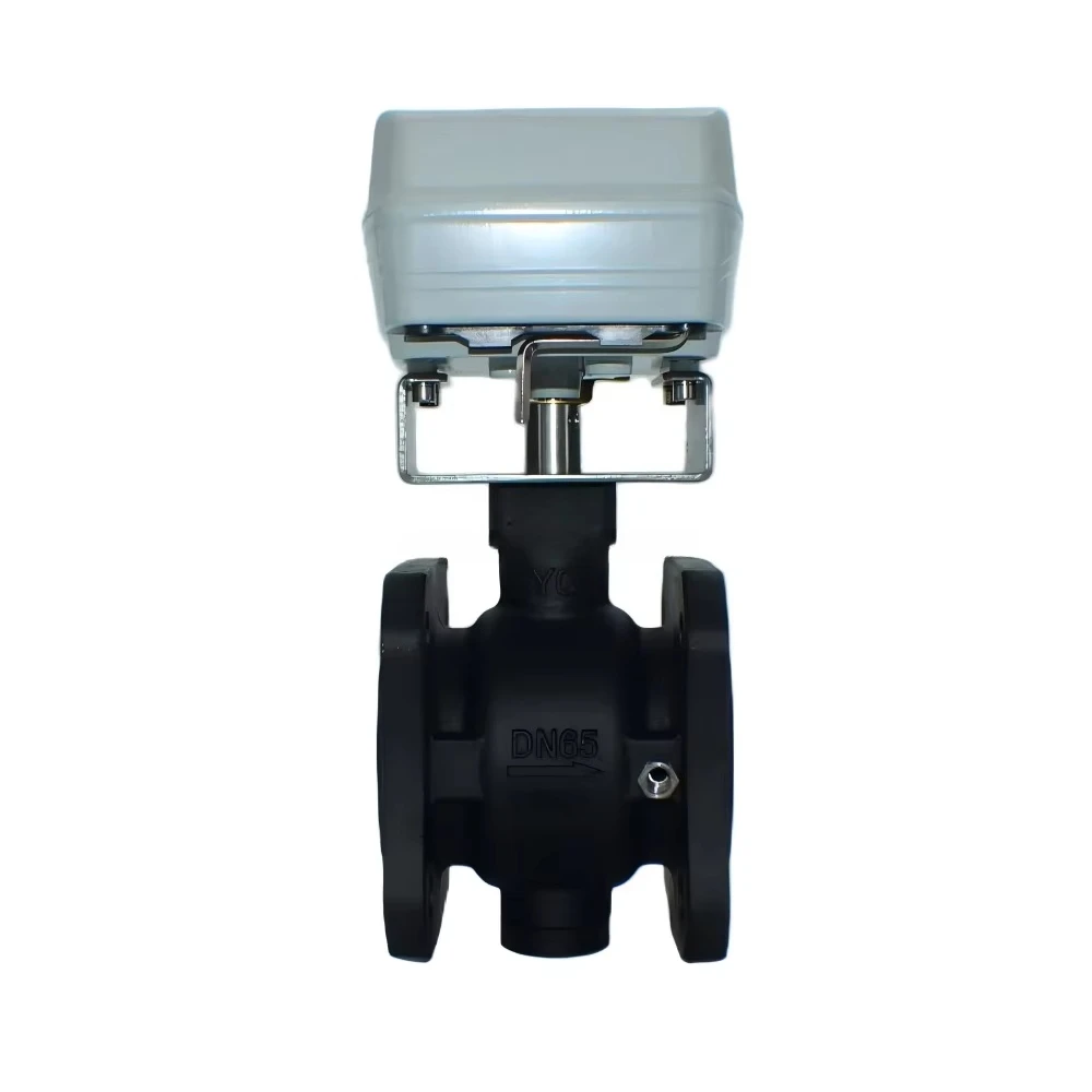 Smart Ball Valve Electric Actuator Wireless Irrigation Flow Control Home HVAC Automatic Shut off 24V DC OEM Customizable