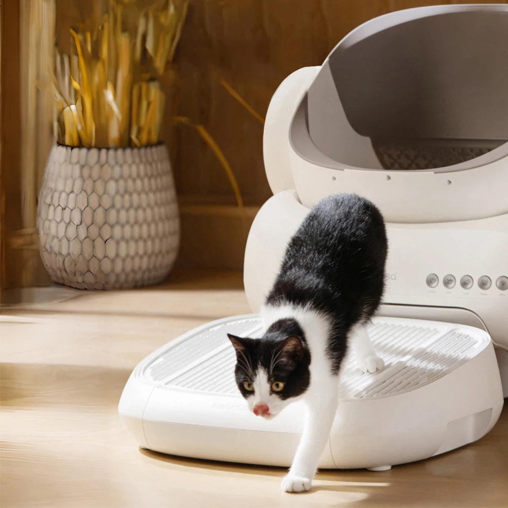 Neakasa Neabot Smart Cat Litter Box Raised Pedal Box to Collect Cat Litter (Litter Box Not Included)