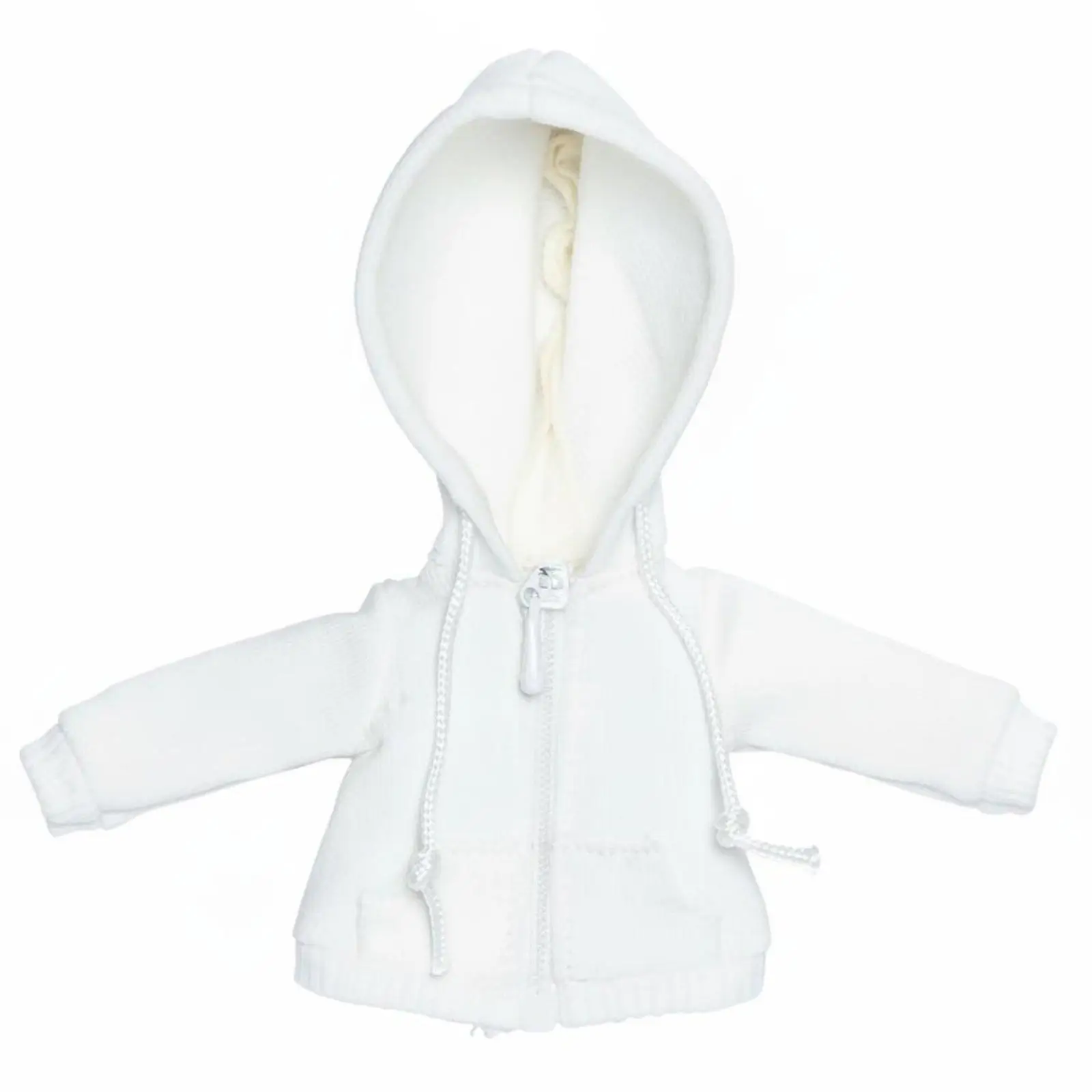 Doll Clothes Modern Design Doll Hoodie Fashionable Miniature Button-up