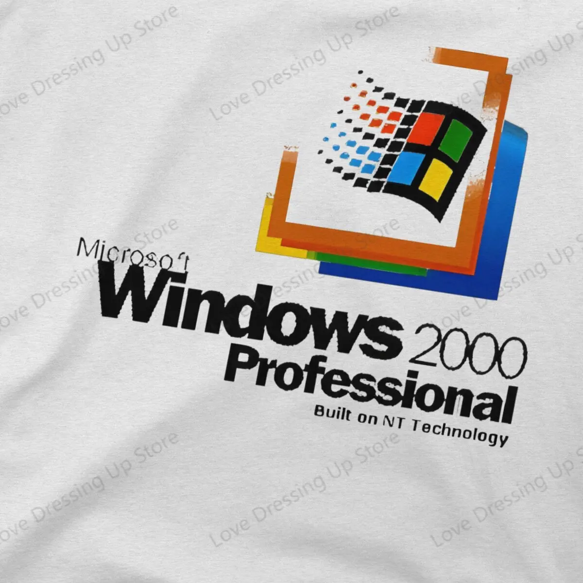 Windows 95 Computer System Accessories Windows 2000 Startup T Shirt Punk Men Tees Summer Clothing COTTON O-Neck TShirt