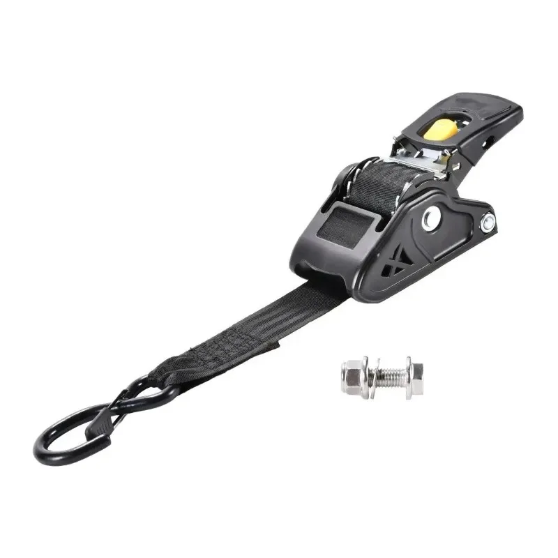 2inch Heavy Duty 3300lbs BS Bolt-On Automatic Retractable Boat Trailer Transom Tie Down Strap Self Retracting Ratchet Auto Strap