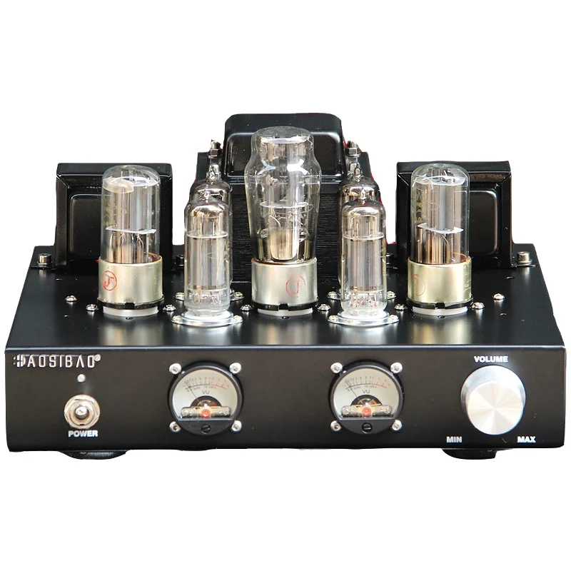 

220v 6.8w*2 Fever HIFI Tube Amplifier Scaffolding Tube Amplificador Class A Single-ended Parallel Pure Tube Amplifier