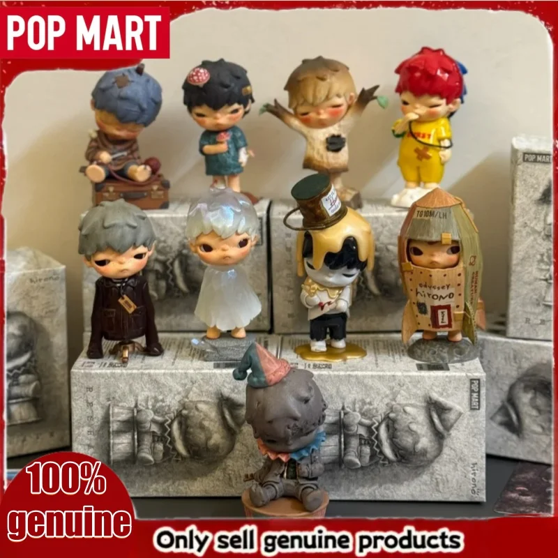 

POP MART HIRONO Reshape Series Blind Box Collectible Action Figures Car Dashboard Decor Desktop Ornament Gift For Anime Fans