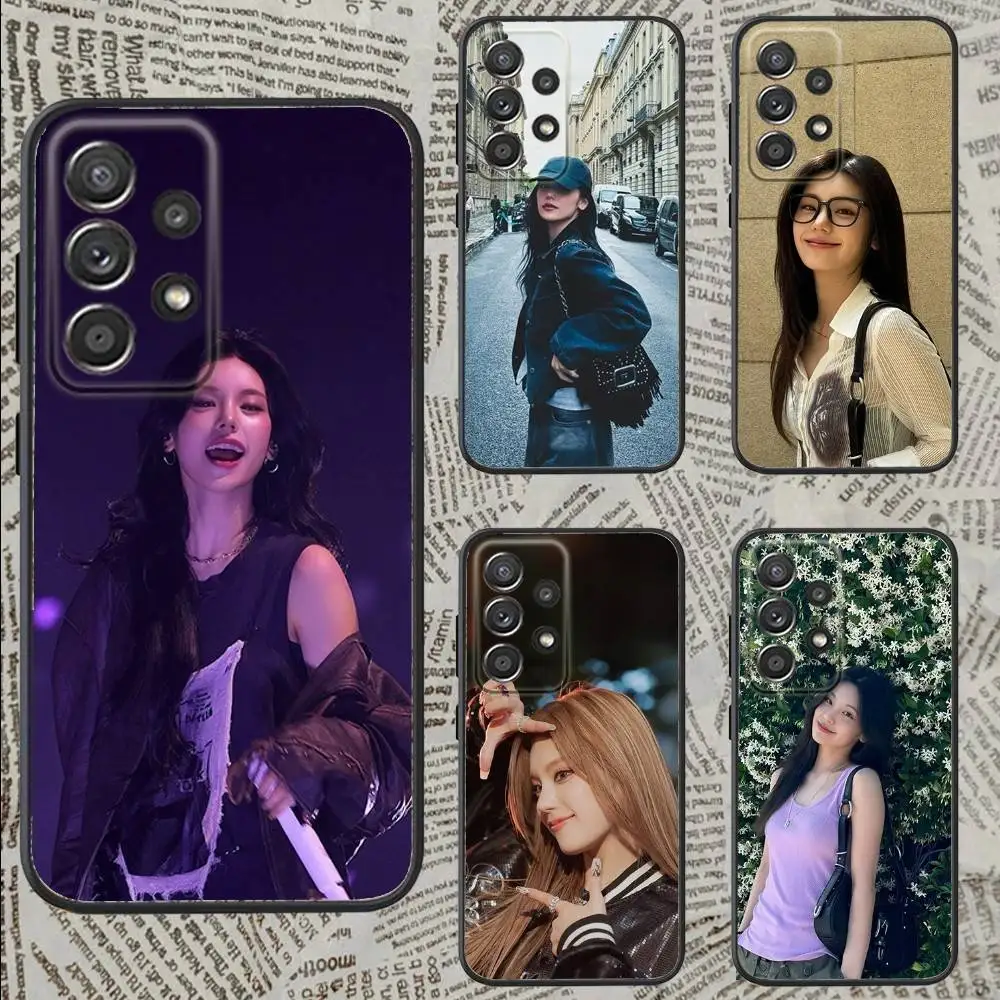 

Y-Yeji-is KPOP I-I-tzy-ys Phone Case For Samsung S25,S24,S21,S22,S23,S30,Ultra,S20,Plus,Fe,Lite,Note,10,9,5G Black Cover