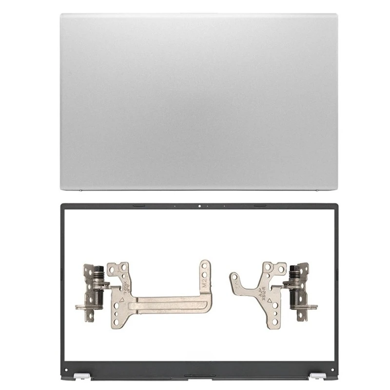 New For Vivobook X512 F512 A512 X512J R564D V5000F Laptop Screen Back Case LCD top cover hinge front bezel frame Housing Shell