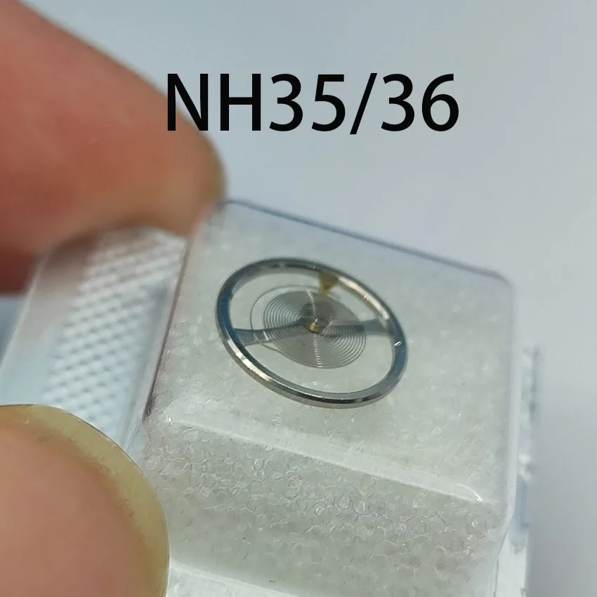 ตัวยึดล้อสมดุล NH35แบบดั้งเดิมชุดวงล้อสำหรับการเคลื่อนที่แบบสมบูรณ์ชุดวงล้อสำหรับการเคลื่อนที่ของ NH36สมดุลของล้อแบบเลื่อนสายน้ำมัน