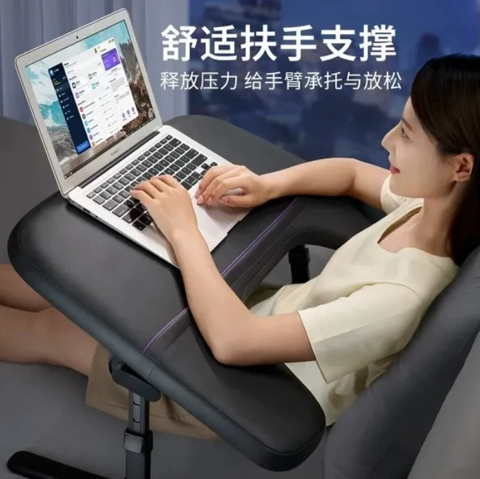 Bed computer desk can be lifted and folded mobile desk study table on the bed bay window sofa car office table
