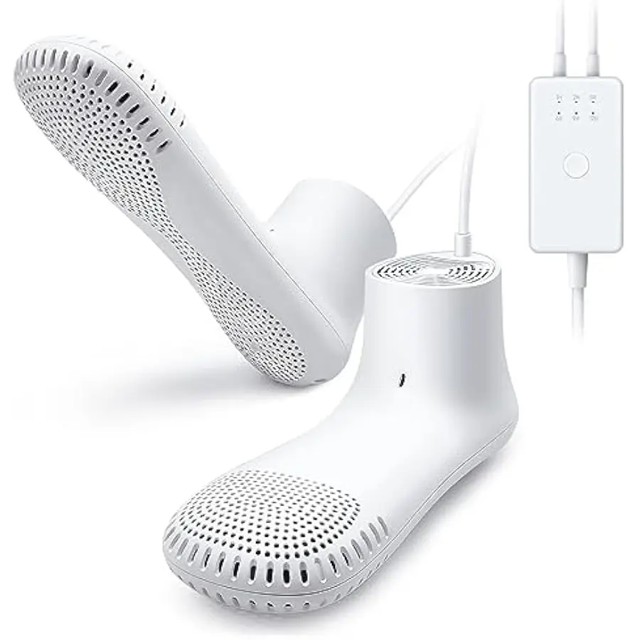 

Home Care Wholesale Shoe Dryer and Deodorizer -Enhanced Deodorising, Boot Dryer with Timer Shoes Socks Heater Boots Warmer, No N