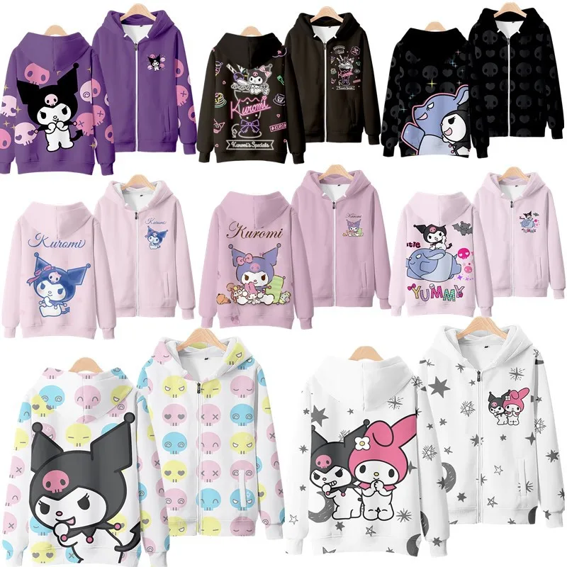 

Sanrio Woman Cartoon Children Hoodie Sweet and Lovely Style 3d Digital Printed Cos Cartoon Anime Hoodie Fashion Christmas Gift