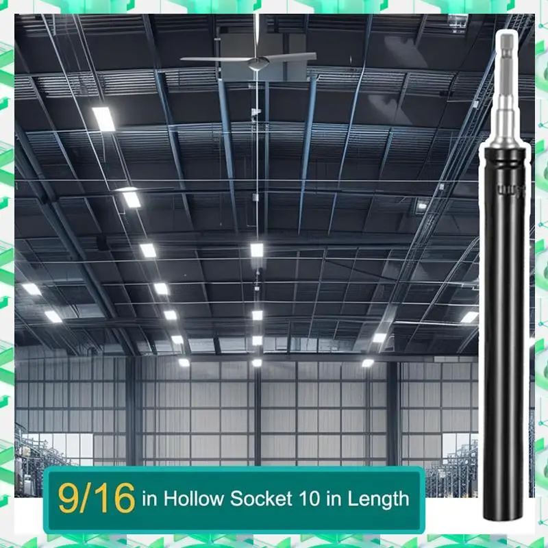 

FIZP 9/16 дюймов (14 мм) отвертка для гаек, 12-дюймовая полая головка с шестигранным хвостовиком 1/4 дюйма, подходит для длинных болтов и канальных проводов