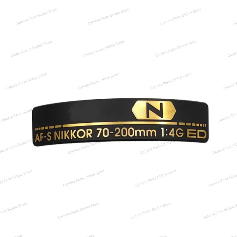New For Nikon 70-200mm F/2.8E FL ED VR/70-200 Mm II/1:2.8G II Label Sign Nameplate Lens Logo Tag Camera Repair Part