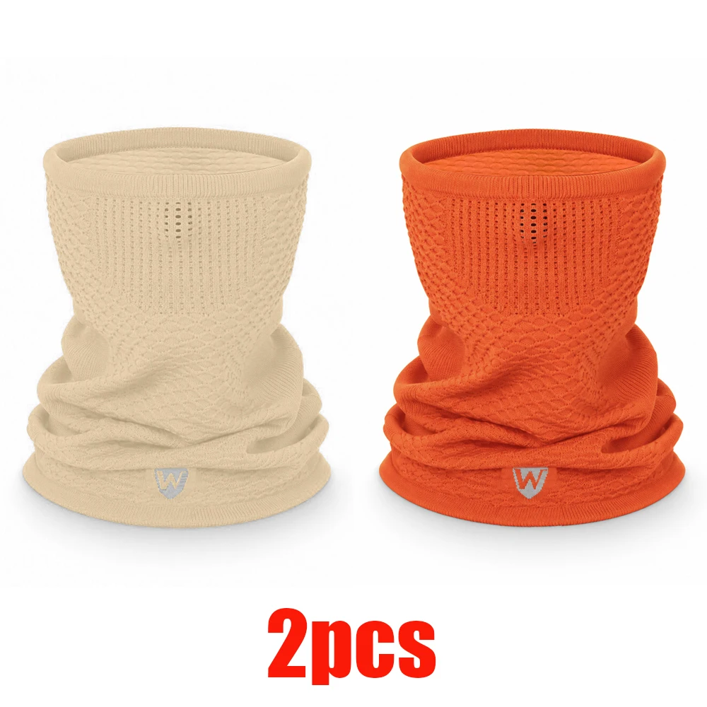 1pc/2pcs/3pcs Winter Warm Ademend Fietsmasker Sjaal Unisex Naadloos Elastisch Half Gezichtsmasker Buitensporten Hardlopen Skimasker